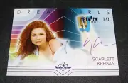 2016 Benchwarmer SCARLETT KEEGAN Dreamgirls PREVIEW Purple Foil Auto/2 PLAYBOY