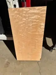 DENSE Quilted MapleTop Figured Billet .75x 11.3x 22”KD Big Leaf Billet Kiln