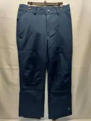 Free Country Men's Softshell Ski Pant Wind & Water Resistant Flex Solar Blue
