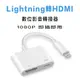 Lightning 轉HDMI 蘋果 APPLE iPhone iPad 數位影音轉接線 影像輸出充電線轉接頭