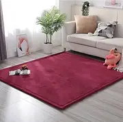 Coral Velvet Rug for Bedroom Dormitory Yoga,Home Decor for Living Room,Educational Classroom Nursery Bedroom Crawling Mat Non-Slip Rug 2cm-E- 180 * 200cm