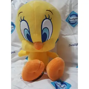 崔弟娃娃 可愛雀弟 正版LOONEY TUNES Tweety #崔弟 崔弟絨毛 小鳥娃娃 金絲雀娃娃 動物娃娃 翠蒂