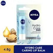 1x/2x/ 3x NIVEA HYDRO CARE SPF 15 LIP BALM DRY CHAP LIP CHAPSTICK HYDRATING 4.8g