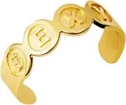 [Claddagh Gold] 10K and 14K Gold Bold SEXY Toe Ring Available in Yellow and Sterling Silver