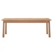 Mehran 2 Seater Solid Oak Dining Bench