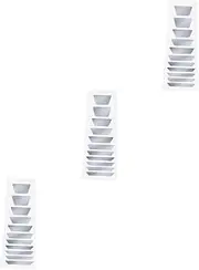 Totority 3pcs Guitar Fretboard Stickers Guitar Capos Fretboard Inlay Decals Carved Stickers Decor Bass Fingerboard Decals Label Stickers Fretboard Inlay Stickers Fretboard Decals Stickerss