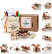 Robotics Engineering Kit | Designed by Scientists in USA | 50+ Parts | 10+ STEM
