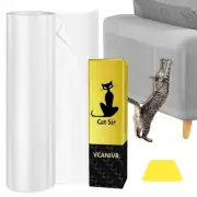 Cat Couch Protector 15.7" x 118" Thickened Anti Cat Scratch Furniture Protect...