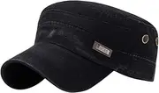 [Generic] Hat Fashion Unisex Cap Flat Cap Sport Style Sun Baseball Vintage Baseball Caps Hat Racks for Baseball Caps Closet