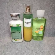 Bath and Body Works Cucumber Melon Bundle