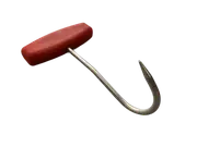 Diekensen Butchers Meat Hooks 5'' Stainless T Boning Hook Hunter/Meat/Boner