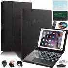 Backlit Touchpad Keyboard Case Mouse For Samsung Galaxy Tab A9+ S9/S9 FE S8 S7