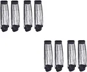 [COOLHIYA] 2sets Lightweight Foot Cover Bite Pants Mesh Net Hiking Pants for Safe Outdoor Adventures 2pairs*2