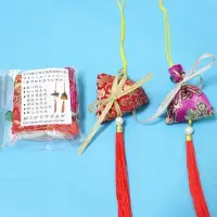在飛比找Yahoo!奇摩拍賣優惠-台灣製 DIY粽子香包 & DIY錦囊香包材料包/一袋50個