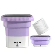 Portable Small Washing machine13L Capacity Foldable Mini WasherIdeal for Baby...