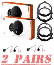 JBL STAGE1621 6.5" Front & Rear Door speaker kit for 2013 to 2019 Nissan Sentra