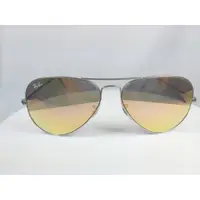 在飛比找蝦皮購物優惠-『逢甲眼鏡』Ray Ban雷朋 全新正品 太陽眼鏡 霧面銀金