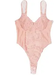 [JINZIJINYU] Sexy Lingerie Outfits Sexy Lingerie Women One Piece Lace Embroidery Sexy Perspective Temptation Underwear