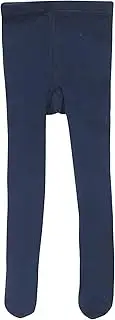 [LINLIN FAN] Girls Tights Kids Cotton School Dress Tights Navy Blue Black White