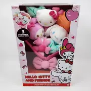 Brand New/Boxed - Hello Kitty & Friends Boxed Plush Valentines Bouquet