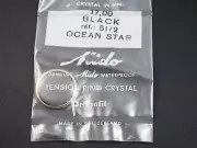 Black Tension Ring Waterprf Permafit 17mm Mido Vintage Watch Crystal Ocean Star