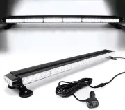 FOXCID 38" 78 WHITE LED EMERGENCY STROBE ROOFTOP FLASHING LIGHT BAR **G16**