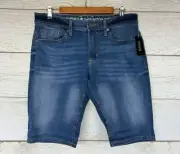 Buffalo David Bitton Shorts Mens Size 38 Vintage Evan-X Slim Stretch Shorts New