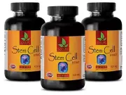STEM CELL - Organic Blue Green Algae - Anti Aging - Antioxidant - 3 Bottles