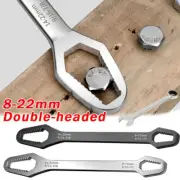 Adjustable Both Ends Spanner Tools 8-22mm Torx Wrench Self-tightening Universal