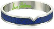 Sam Edelman Leather V Blue Bangle Bracelet