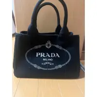 在飛比找蝦皮購物優惠-PRADA 托特包 Canapa 日本直送 二手