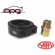 SAAS SGAP1 Black Oil Adapter Sandwich Plate for Ford FG-X 6 Cyl All Oil Pressure (for: Ford)