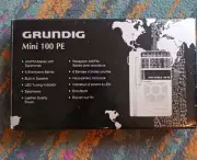 Grundig Mini World 100 PE 6 Short wave Radio Complete New In Open Box