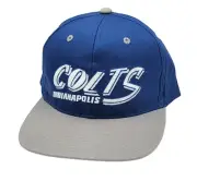 Indianapolis Colts NFL Team Apparel Two-Tone Snapback OSFM Hat Cap NEW