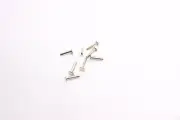 (20-Pk) Flat Hollow Rivets Solid Nickel-Silver R900100