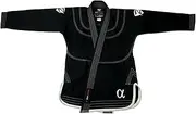 [Zed Honra] Youth Alpha Gi - Premium BJJ Kimono, Durable Pearl Weave and Rip Stop, Includes White Belt and Bag