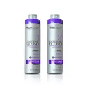 Extreme Blond Progressive Brush Hair Straightening Kit 2x 1L Italian Beauty