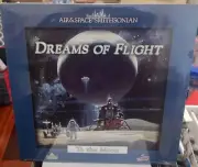 Laserdisc Ld Movie Dreams Of Flight To The Moon air & space Smithsonian SEALED