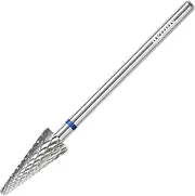 HYTOOS Cone Nail Drill Bits, Medium 15mm Taper Carbide Bit, 3/32 Right-Way Drill Bits for Nails, Soft Gel Polish Manicure Electric Removal Tools, M