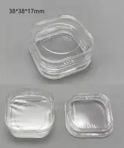 Denture Inlay Fragile Display Case Membrane Box Teeth Holder 38*38*17mm Separate