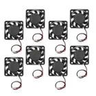 8PCS 12V 2Pin 40mm Mini 4cm Fan Silent Computer Cooler Cooling Fan PC