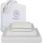 Cotton Sheets for King Size Bed, 100% Cotton, 500 Thread Count, Deep Pocket Shee