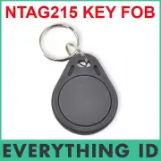NTAG215 NFC GREY KEY FOB TAG RFID TagMo ANDROID TYPE2 PHONE FORUM SWITCH CHIP
