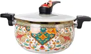 Llazsybz Micro Pressure Pot 7L Handmade Heat Resistant Soup Pot for Tea Milk Noodles