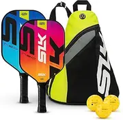 SLK by Selkirk Pickleball Paddles | Graphite Pickleball Paddle Face | SX3 Honeycomb Core | Pickleball Rackets Designed in The USA for Traction and Stability
