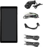 10.36inch Car Side View Vertical Monitor for Truck Bus Rearview Mirror Touch Screen 2 Channel DVR IP68 Recorder Right