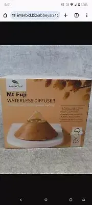 Mt Fuji Portable 100% Bamboo Waterless Diffuser | Essential oil Brand New $179