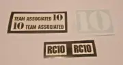 Team Associated RC10 A Stamp Gold Pan Buggy Box Art Body DECALS restoration