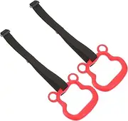 GAROZATION Children's Gymnastics Rings Playful Cartoon Design Pull up Rings for Boys and Girls Indoor Gymnastics Equipment