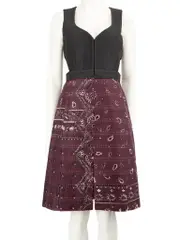 Cut Out Accent Sleeveless Dress